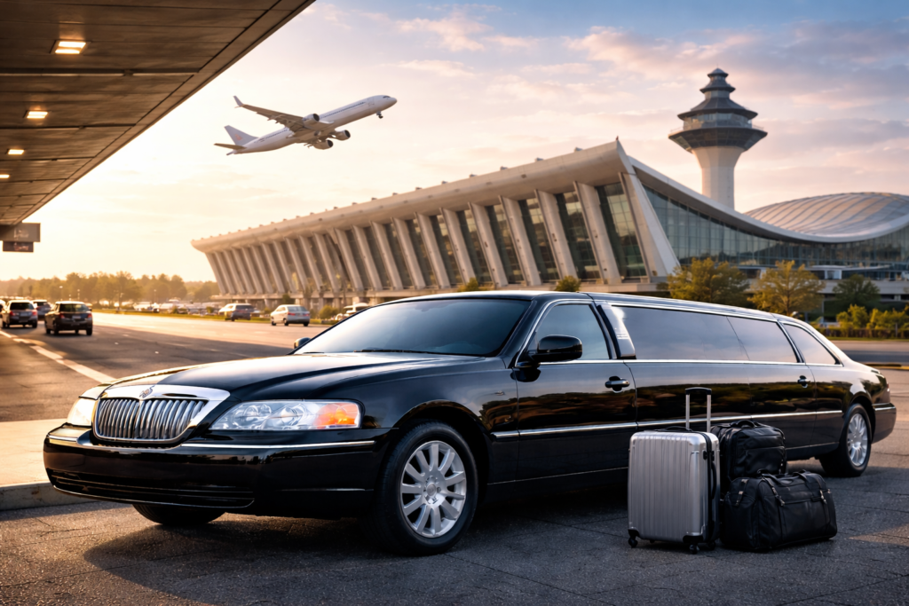 luxury limo service for airport