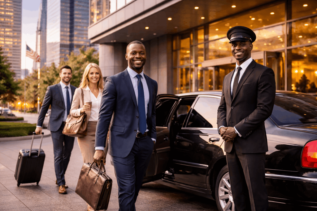 Luxury Chauffeur Services for corporate travel in USA
