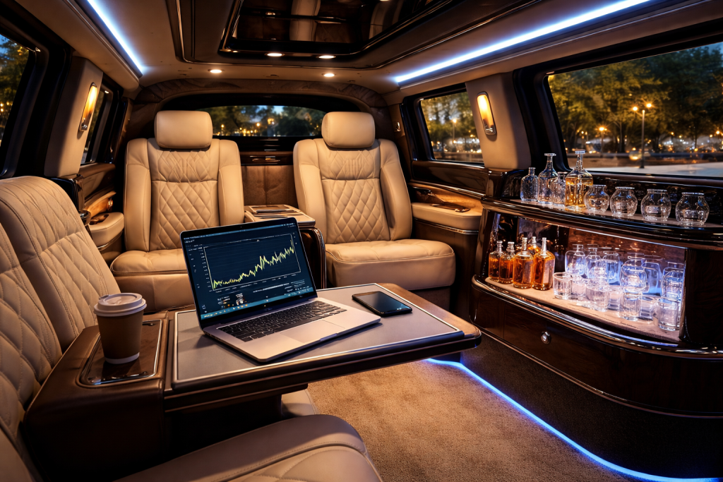 limousine service car for rent